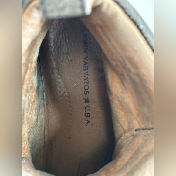 John Varvatos Hightop Leather Sneaker Size 8.5 Men’s - Picture 7 of 11